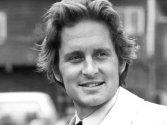 Michael Douglas image when young