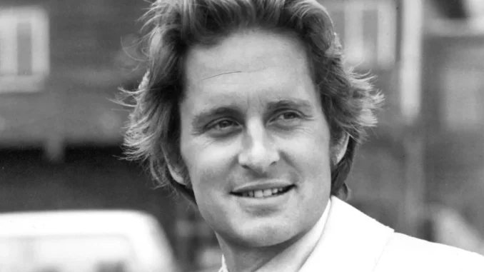 Michael Douglas image when young