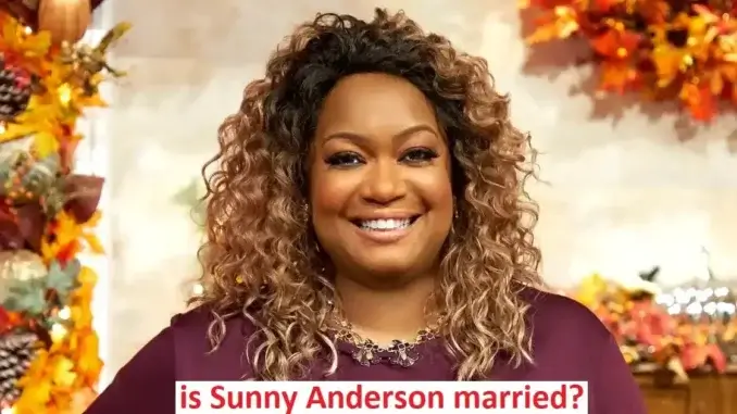 Sunny Anderson Husband