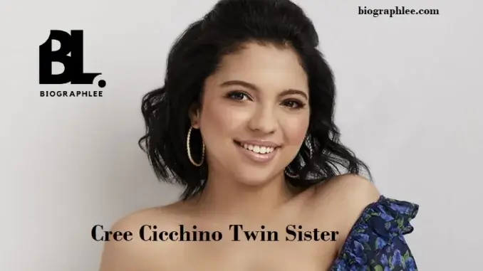 Cree Cicchino Twin Sister Cree Cicchino Twin Sister